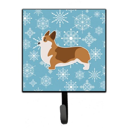 Jensendistributionservices Winter Snowflake Corgi Leash or Key Holder MI1656569